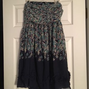 Lauren Conrad strapless dress. Worn once!